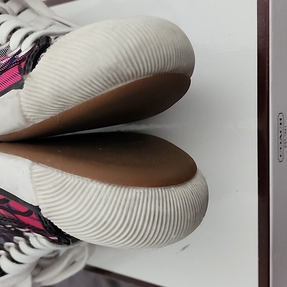 Coach Zorra Womens Signature Monogram Multicolor Sneaker Shoes - Picture 9 of 11